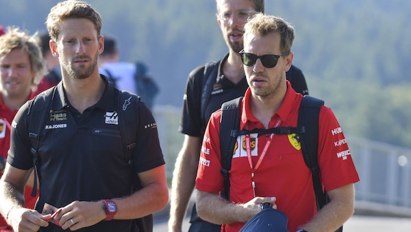 GP Australia, Grosjean conferma la partenza di Vettel all'alba