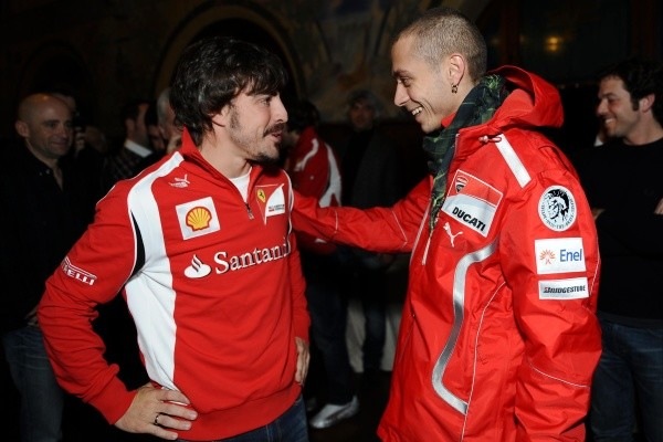 Alonso invita Valentino Rossi alla 24 Ore di Le Mans