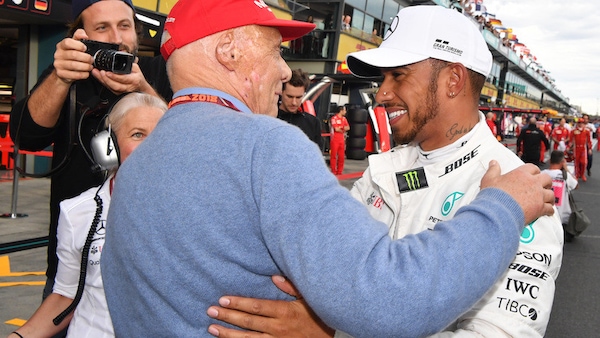 Hamilton, l'insegnamento di Lauda: devi essere la guida in un team