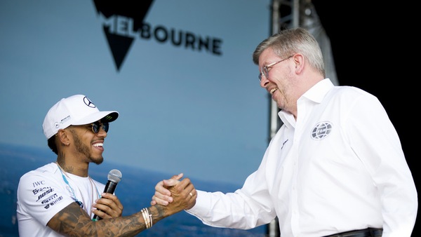 Ross Brawn, totale sostegno ad Hamilton contro il razzismo