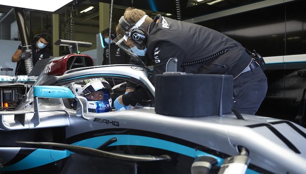 Test Mercedes, Bottas: 'Giornata utile'. Wolff: 'Affidabilità cruciale'