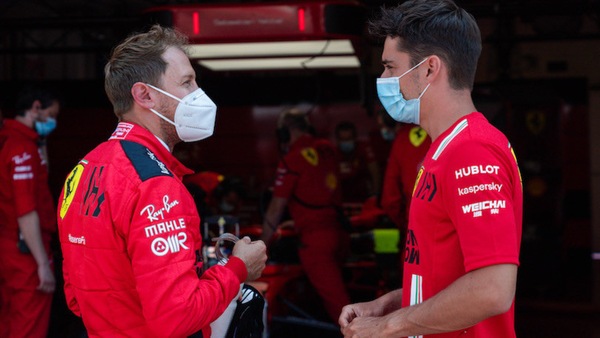 Test Ferrari al Mugello: Vettel e Leclerc in azione