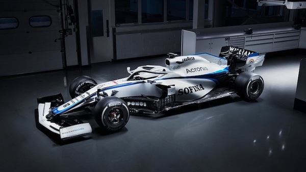Williams, nuova livrea per la FW43 dopo l'addio a Rokit