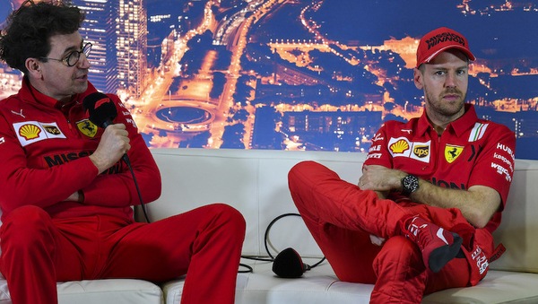 GP Austria, Binotto: 'Decisione della Ferrari non proseguire con Vettel'