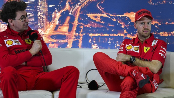 GP Austria, Binotto: 'Decisione della Ferrari non proseguire con Vettel'