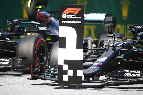 Gp Austria, qualifiche: guaio Ferrari, Bottas in pole davanti a Hamilton FOTO