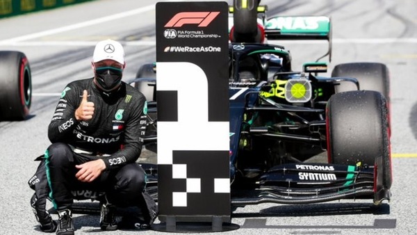Gp Austria, pole Bottas: "Sensazione speciale: spinto la vettura al limite"