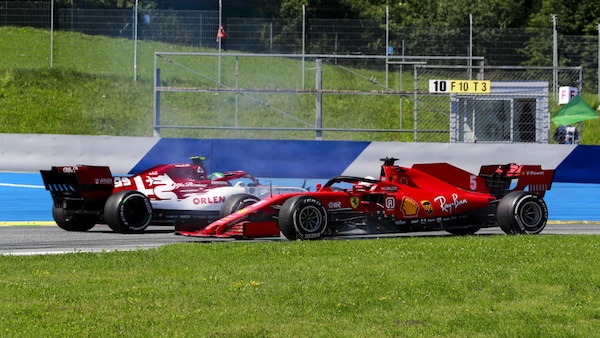 Gp Austria, Vettel: "Contento di essermi girato solo una volta"