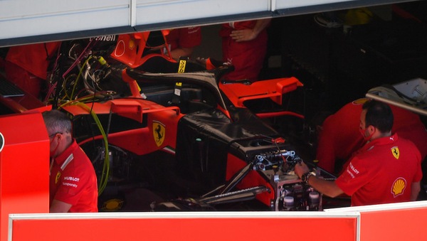 GP Stiria, Ferrari con una nuova ala anteriore