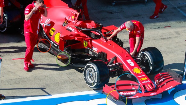 GP Stiria, le novità al fondo Ferrari