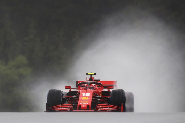 Gp Stiria, Leclerc: "Difficile guidare la SF1000 sotto la pioggia"