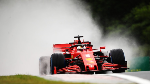 Gp Ungheria, analisi Fp2: Vettel al vertice su pista bagnata