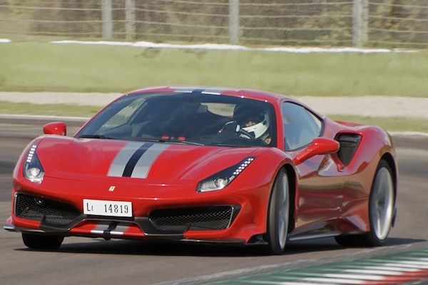 Hot Lap di Riccardo Piergentili: Ferrari 488 Pista