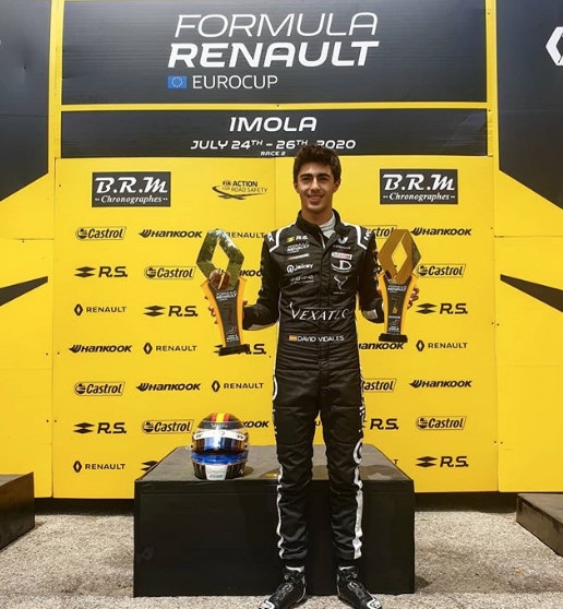 Formula Renault Eurocup, per Vidales un debutto al top