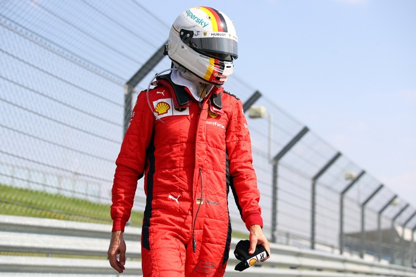 Gp 70° anniversario, Vettel: "Strategia non è stata ok"