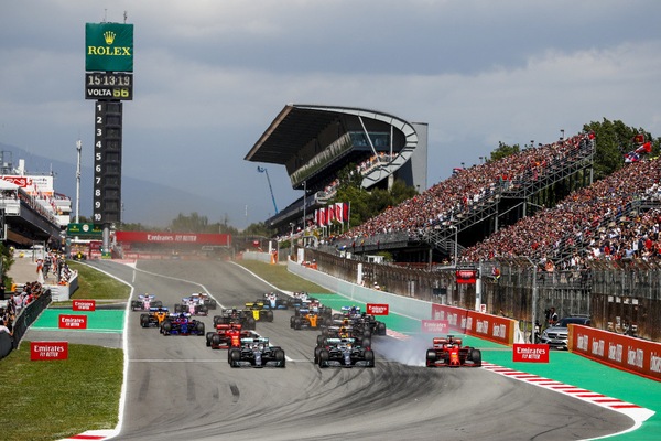 F1 GP di Spagna 2020, orari TV Sky e TV8