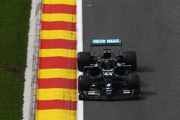 Gp Belgio, Fp3: Hamilton al top, disastro Ferrari