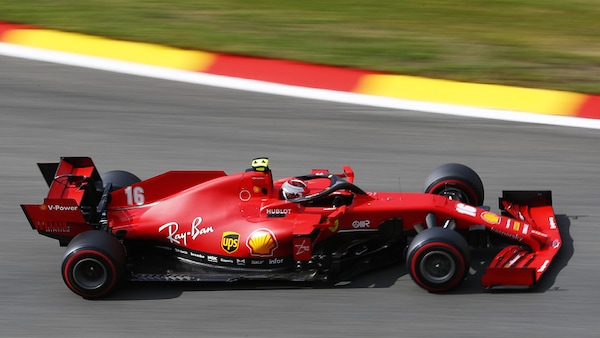 Gp Belgio, Leclerc: "Così è veramente brutto"