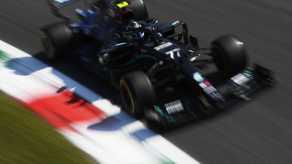 Gp Italia, Fp1: Bottas al top, Ferrari fuori dalla top ten