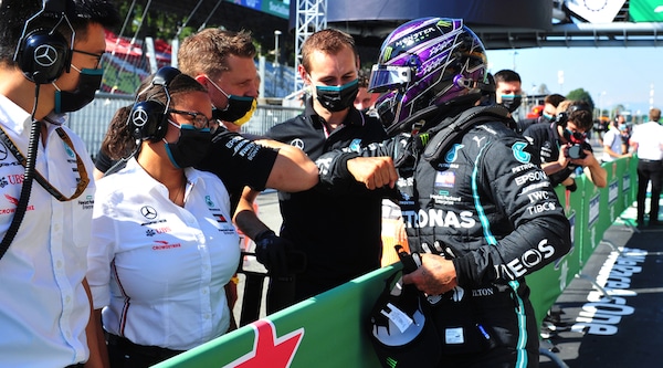 Gp Italia, qualifiche: Hamilton, pole e record! Catastrofe Ferrari