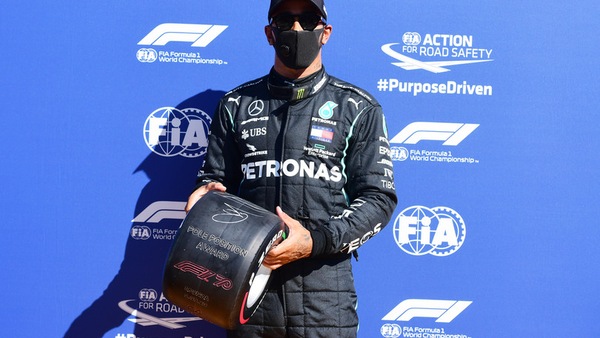 Gp Italia qualifiche, Hamilton: "Velocità eccezionale nelle curve"