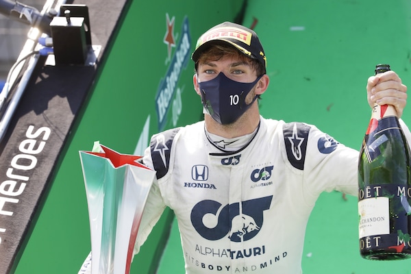 Gp Italia, Gasly: "Impossibile descrivere quanto sono felice"