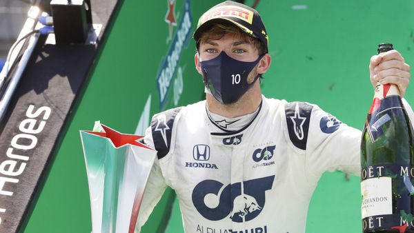 Gp Italia, Gasly: "Impossibile descrivere quanto sono felice"