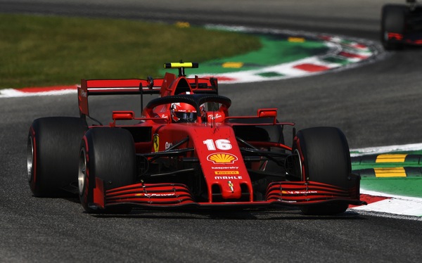 Gp Italia, Leclerc: "Chiesto troppo alla vettura? Sì, no, boh..."