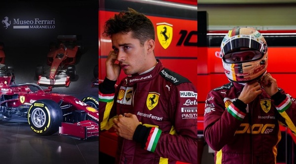 Gp Toscana, Ferrari si veste di amaranto per le 1000 gare FOTO