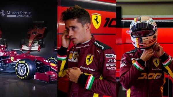 Gp Toscana, Ferrari si veste di amaranto per le 1000 gare FOTO