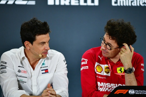 Gp Russia, Binotto: "Veto Ferrari su Toto Wolff"