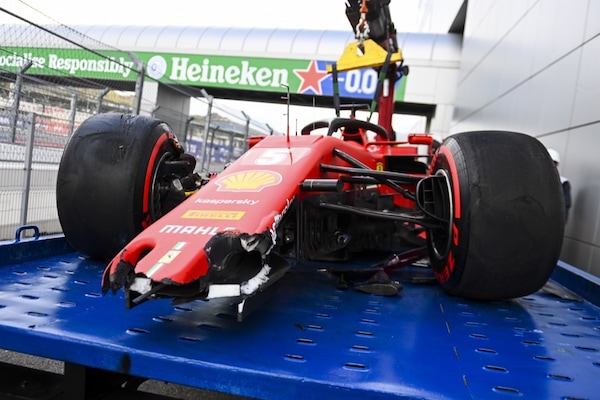 GP Russia, Vettel: "Non sono contento"