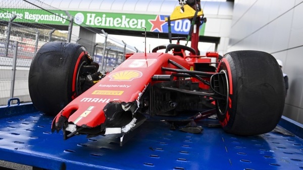 GP Russia, Vettel: "Non sono contento"