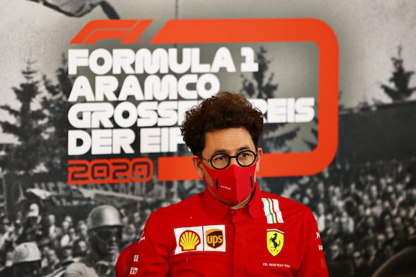 GP Eifel, Binotto: "Aggiornamenti in funzione del 2021, fiducia nel team per il 2022"