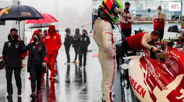 GP Eifel, pioggia e nebbia: niente sessione di prove libere sul Nürburgring FOTO