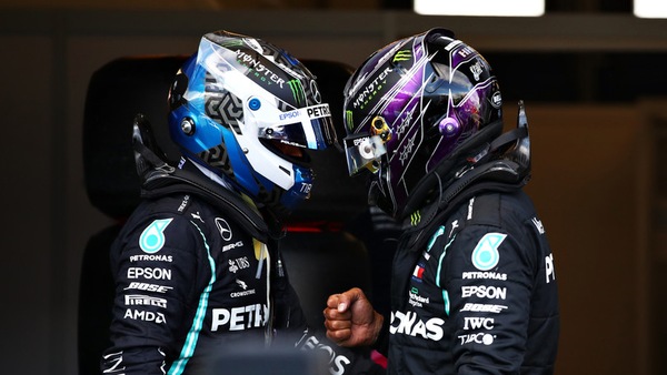 GP Eifel, qualifiche, Hamilton: "Valtteri, è stato più bravo di me"