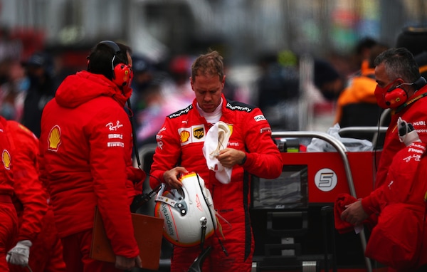 GP Eifel, Vettel: "Troppi rischi con l'Alfa, non c'era il passo"