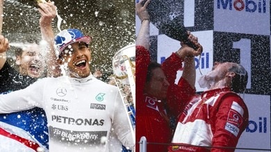 Michael Schumacher e Lewis Hamilton, i due Re dai 7 titoli iridati FOTO