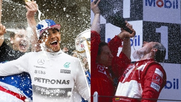 Michael Schumacher e Lewis Hamilton, i due Re dai 7 titoli iridati FOTO