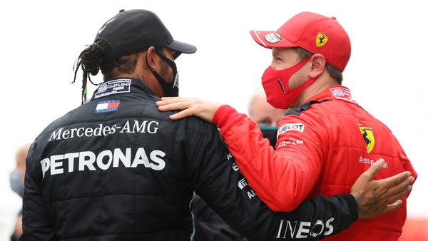 GP Turchia, Vettel: Lewis ha scritto la storia e noi c'eravamo