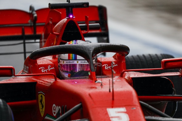Vettel, è qui la testa