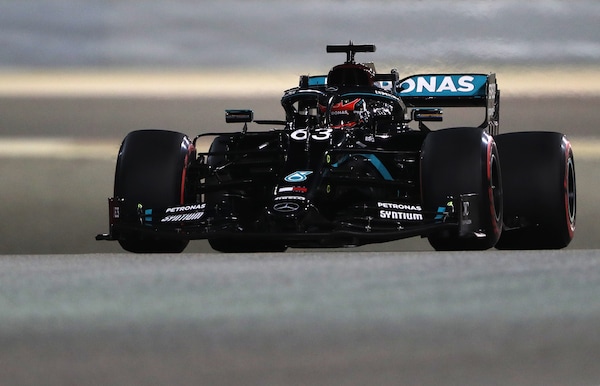 GP Sakhir, FP2: Russell al comando, Leclerc ko ad inizio sessione