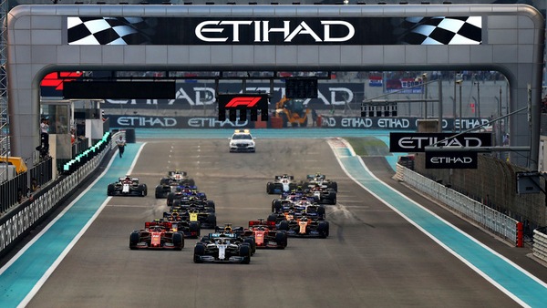 GP Abu Dhabi: un tramonto e tanti saluti