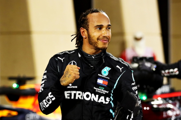Hamilton negativo al COVID-19, presente al GP di Abu Dhabi
