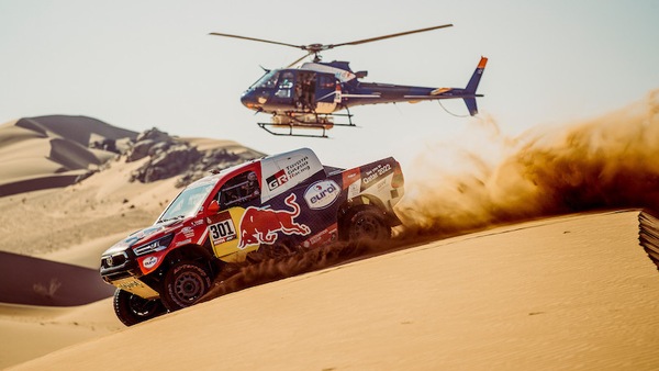 Dakar 2021, Al Attiyah(k): "Buon inizio". Peterhansel cauto tra le dune