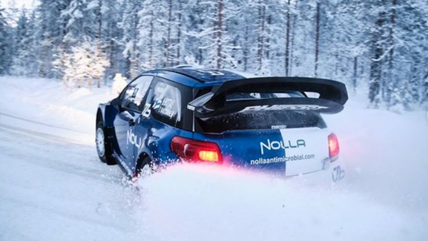 Bottas, traversi di prova aspettando l'Arctic Lapland Rally