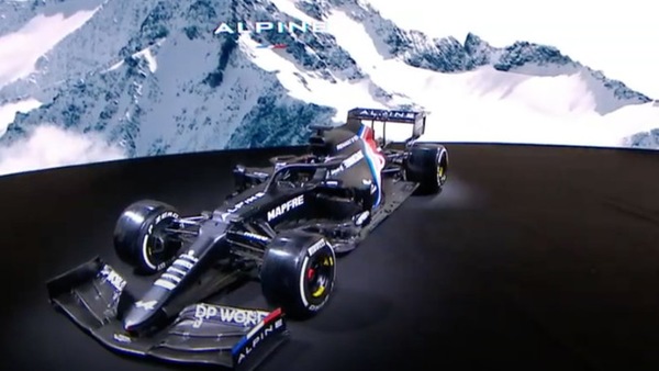 Alpine svela nome e livrea provvisoria della monoposto 2021