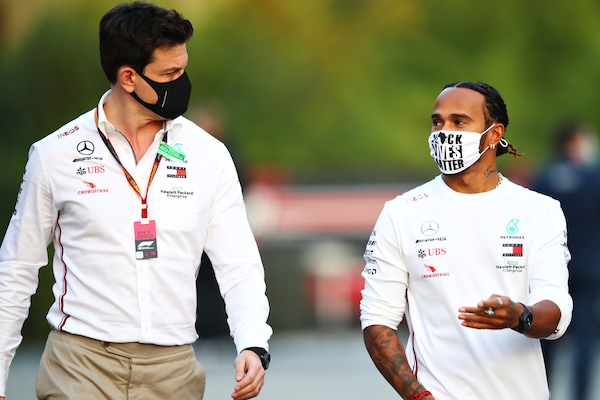 Contratto Hamilton, Wolff: del 2022 parleremo nei prossimi mesi