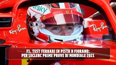 F1, Test Ferrari a Fiorano: Leclerc torna in pista con la SF71H
