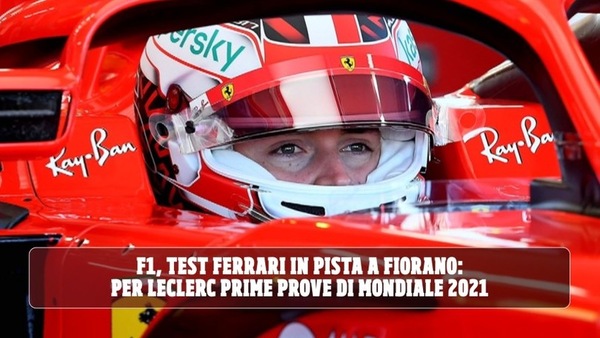 F1, Test Ferrari a Fiorano: Leclerc torna in pista con la SF71H